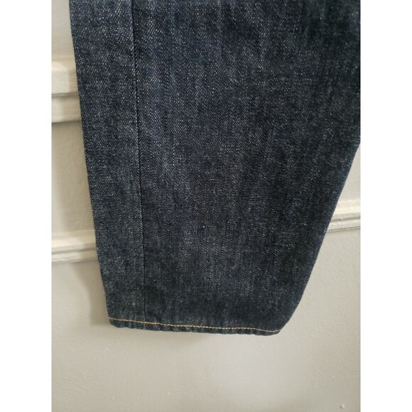 Re/Done Jean Mens 32x33 Blue Straight Fit Button Fly Made In The USA New - Picture 5 of 9